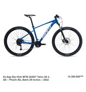 Xe Đạp Địa Hình MTB GIANT Talon 29 3 - GE - 2022