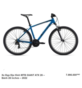 Xe Đạp Địa Hình MTB GIANT ATX 26 - 2022