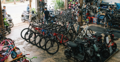 Thế Giới Xe Đạp Đà Lạt: Cửa hàng xe đạp, xe điện và xe trẻ em